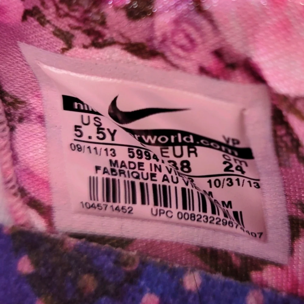 Nike KD 6 Aunt Pearl sz 5.5y